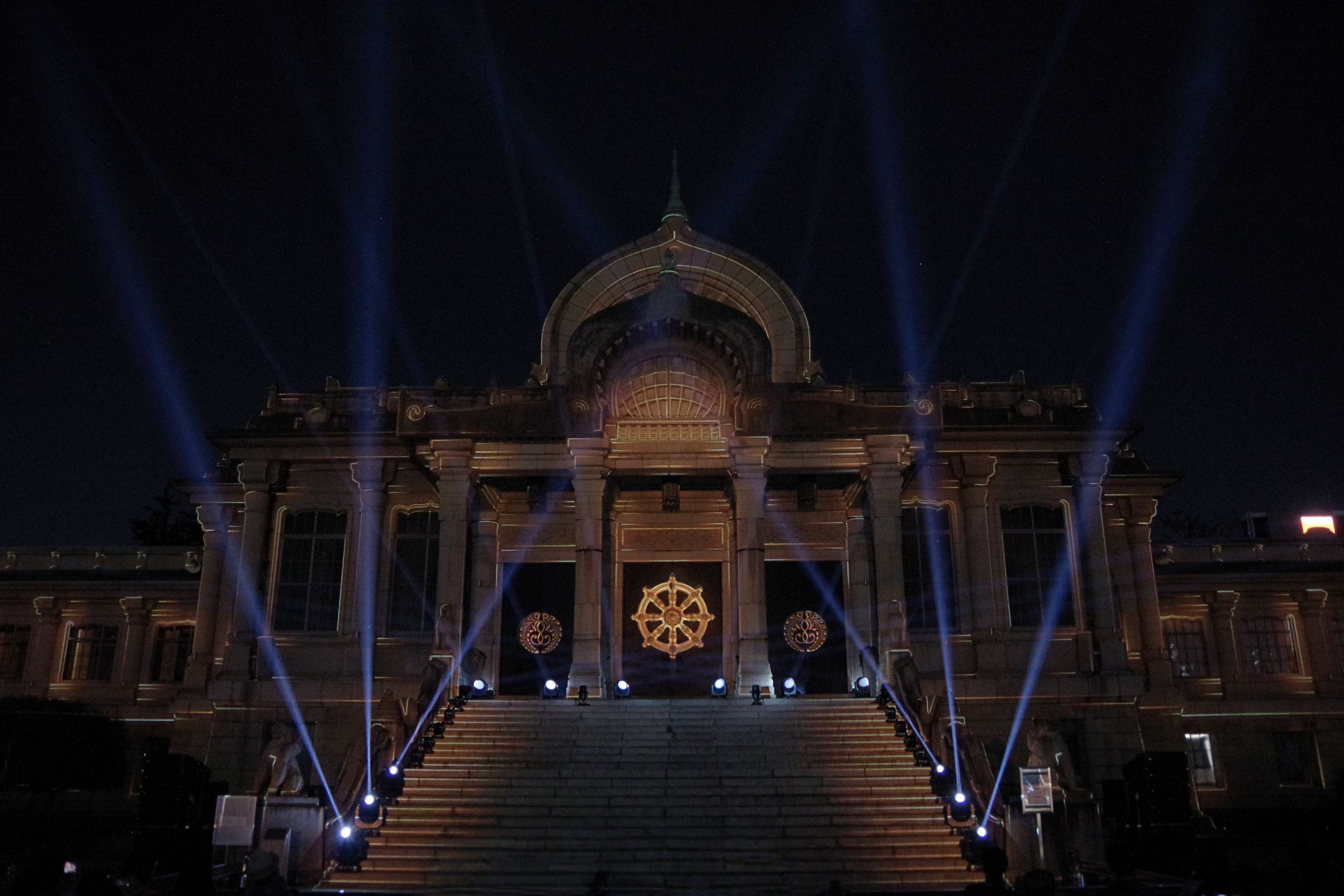 プロジェクションマッピング at 築地本願寺