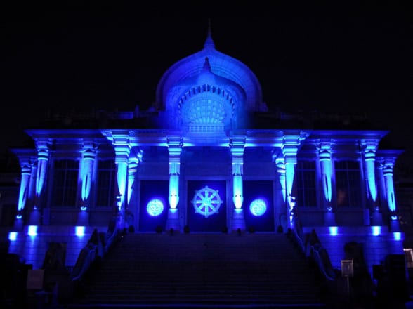 プロジェクションマッピング at 築地本願寺